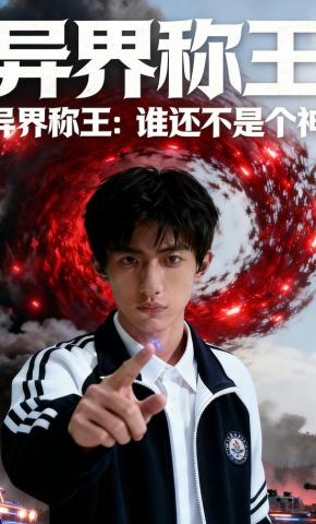 短剧《异界称王：谁还不是个神》海报