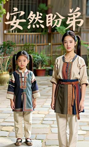 短剧《安然盼弟》海报
