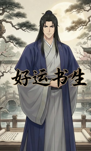 短剧《好运书生》海报