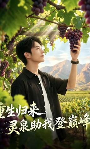 短剧《重生归来：灵泉助我登巅峰》海报