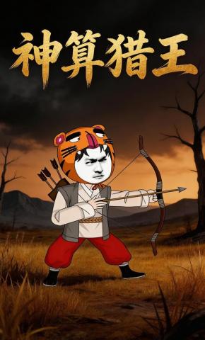 短剧《神算猎王》海报