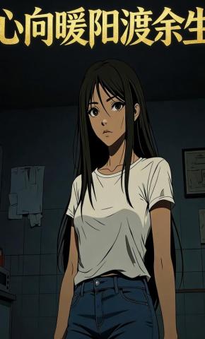 短剧《心向暖阳渡余生》海报
