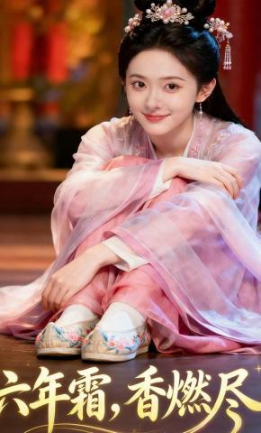 短剧《六年霜，香燃尽》海报