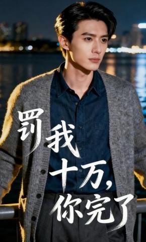 短剧《罚我十万，你完了》海报