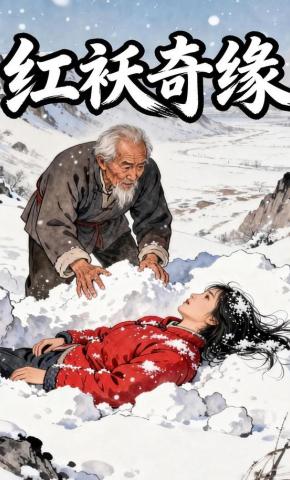 短剧《红袄奇缘》海报