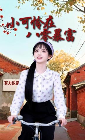短剧《小可怜在八零暴富》海报