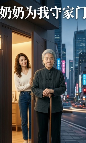 短剧《奶奶为我守家门》海报