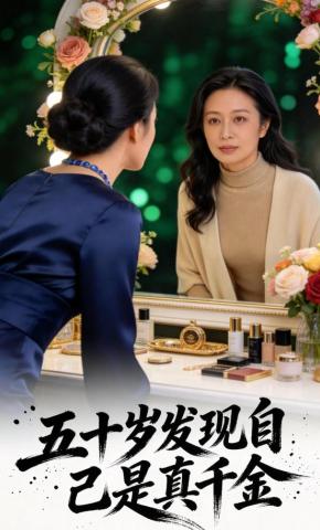 短剧《五十岁发现自己是真千金》海报