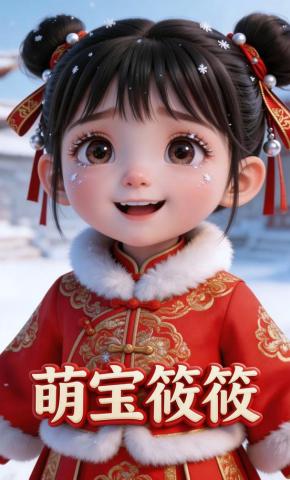 短剧《萌宝筱筱》海报