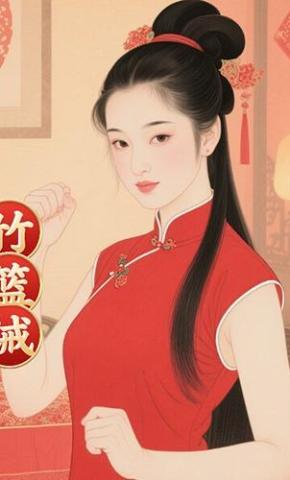 短剧《竹篮诫》海报