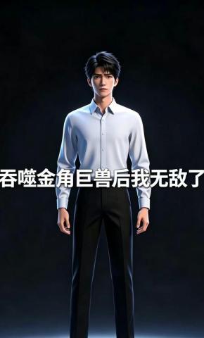 短剧《吞噬金角巨兽后我无敌了》海报