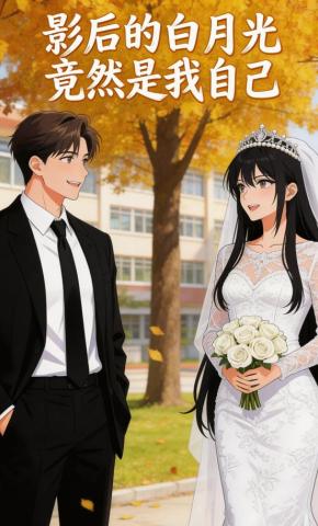 短剧《影后的白月光竟然是我自己》海报