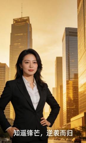 短剧《知遥锋芒，逆袭而归》海报