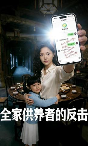 短剧《全家供养者的反击》海报