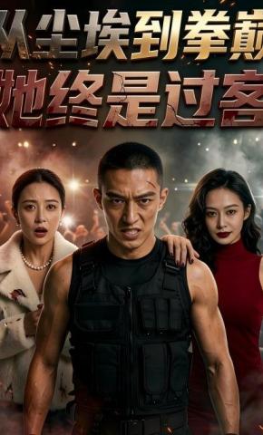 短剧《从尘埃到拳巅她终是过客》海报