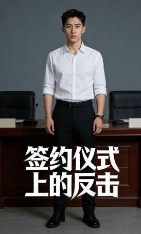 短剧《签约仪式上的反击》海报