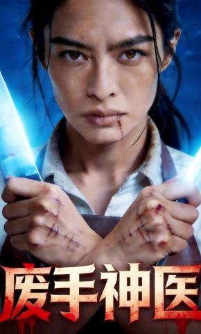 短剧《废手神医》海报