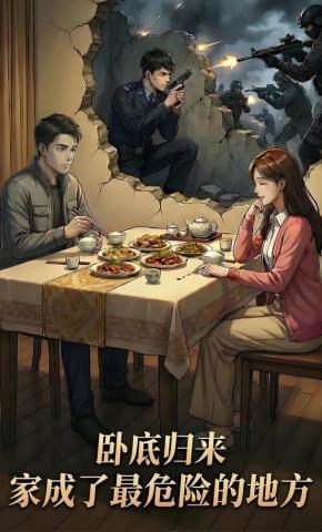 短剧《卧底归来，家成了最危险的地方》海报