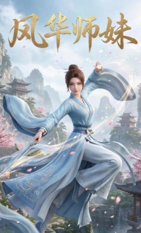 短剧《风华师妹》海报