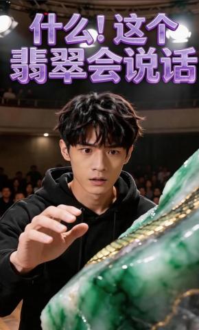 短剧《什么！这个翡翠会说话》海报