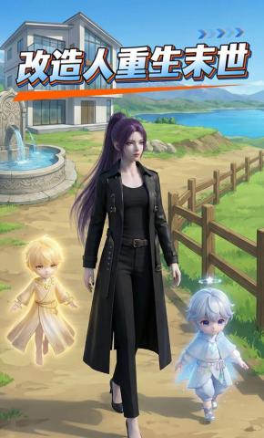 短剧《改造人重生末世》海报