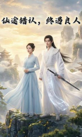 短剧《仙途错认，终遇良人》海报