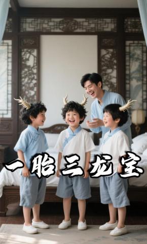 短剧《一胎三龙宝》海报
