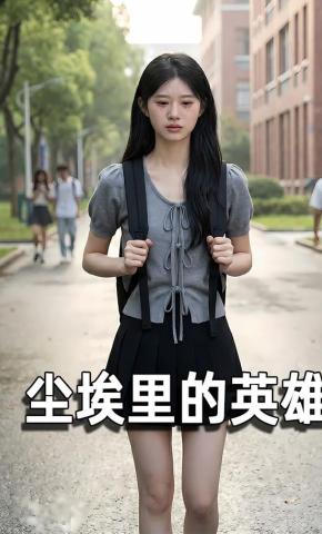 短剧《尘埃里的英雄》海报