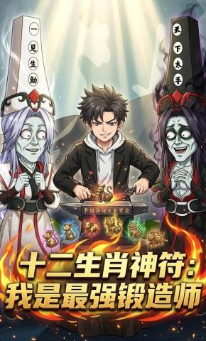 短剧《十二生肖神符：我是最强锻造师》海报