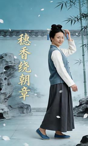 短剧《穗香绕朝章》海报