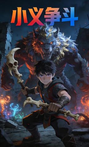 短剧《小义争斗》海报