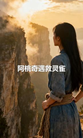 短剧《阿桃奇遇救灵雀》海报