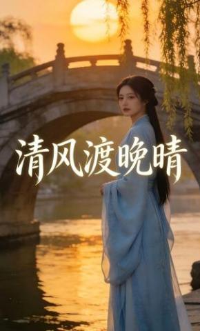 短剧《清风渡晚晴》海报