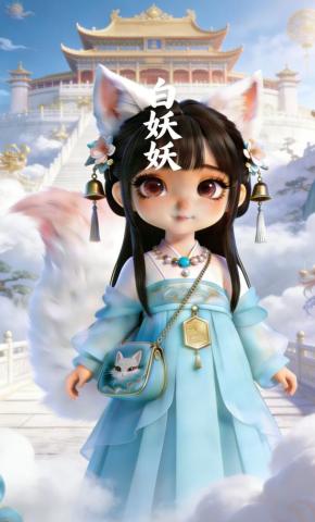 短剧《白妖妖》海报