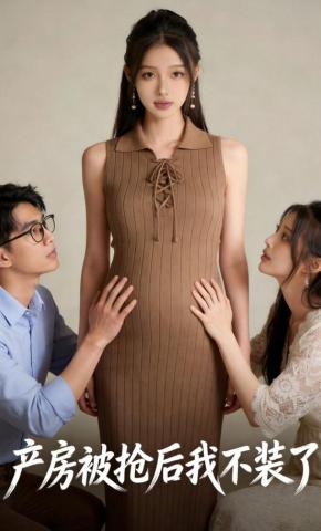 短剧《产房被抢后，我不装了》海报
