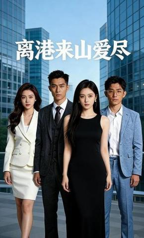 短剧《离港来山爱尽》海报