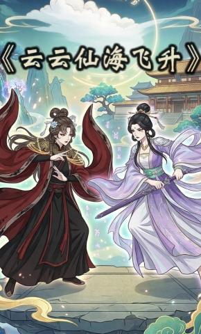 短剧《云云仙海飞升》海报