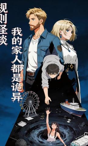 短剧《规则怪谈：我的家人都是诡异》海报