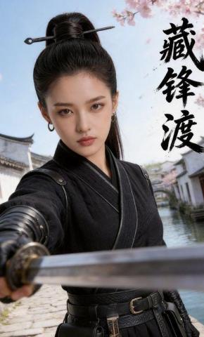 短剧《藏锋渡》海报