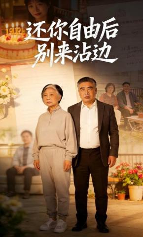 短剧《还你自由后，别来沾边》海报