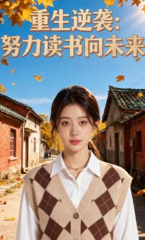 短剧《重生逆袭：努力读书向未来》海报