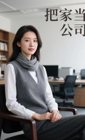 短剧《把家当公司》海报