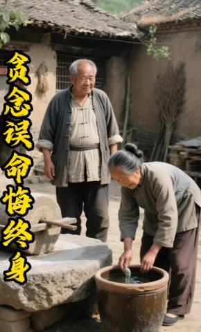 短剧《贪念误命悔终身》海报