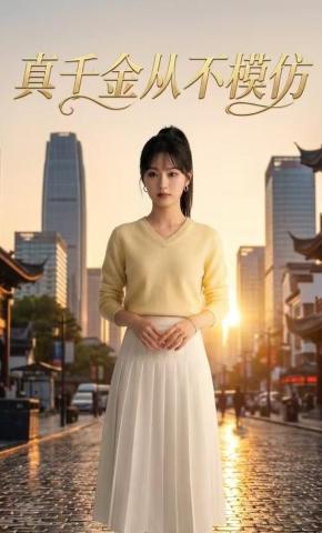 短剧《真千金从不模仿》海报