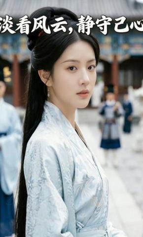 短剧《淡看风云，静守己心》海报