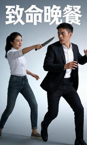 短剧《致命晚餐》海报
