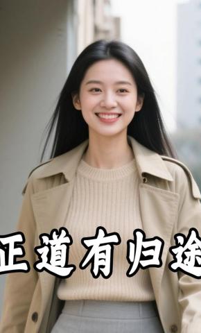 短剧《正道有归途》海报