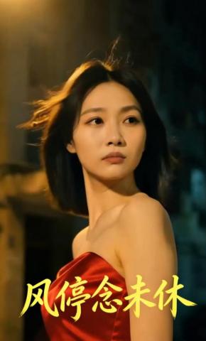 短剧《风停念未休》海报