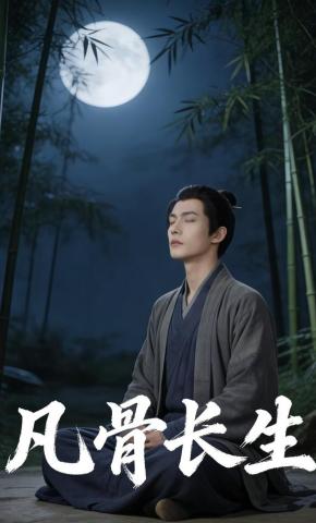 短剧《凡骨长生》海报