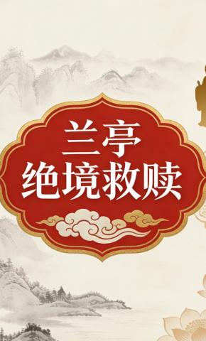 短剧《兰亭绝境救赎》海报